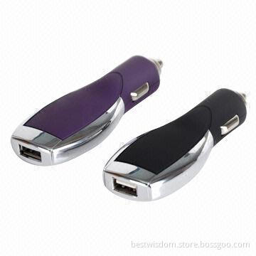 USB Mobile Phone Charger for iPhone, iPad and Other Digital Devices with 5V/1A Output